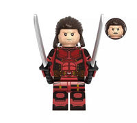 Marvel Deadpool Lego Minifigure - Figure 17 - Deadpool (unmasked edition)