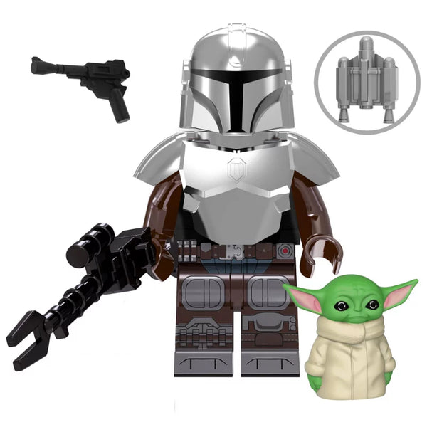 Star Wars Lego Minifigure - Figure 174 - Mandalorian (5th edition)