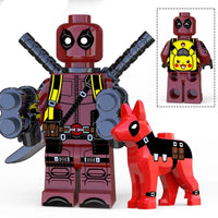 Marvel Deadpool Lego Minifigure - Figure 60 - Deadpool (dog edition)