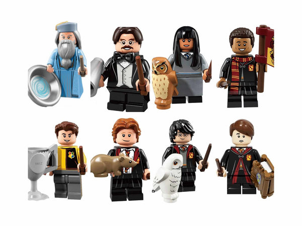 Harry Potter Set of 8 Lego Minifigures - Style 9