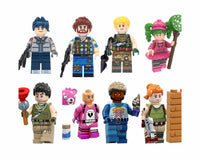 Fortnite Set of 8 Lego Minifigures - Style 9