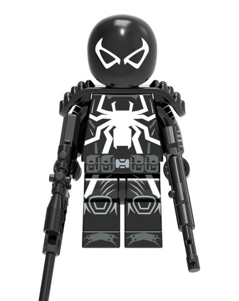 Marvel Spiderman Lego Minifigure - Figure 58 - Spiderman (agent venom)