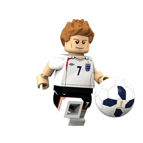 Football Lego Minifigure - Figure 61 - Beckham (limited edition)