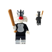 Looney Tunes Lego Minifigure - Figure 10 - Big Bad Cat