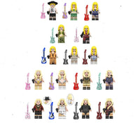 Taylor Swift Set of 16 Lego Minifigures - Bundle 2