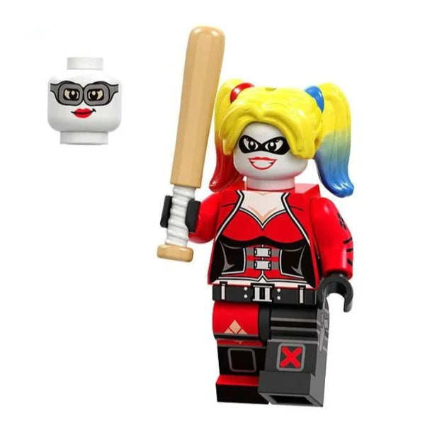 Batman Lego Minifigure - Figure 136 - Harley Quinn (justice 2)