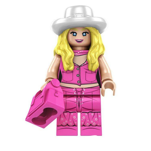 Barbie Lego Minifigure - Figure 8 - Cowgirl Barbie