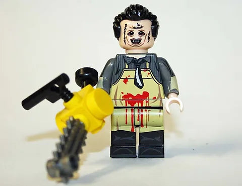 Horror Lego Minifigure - Figure 3 - Leatherface