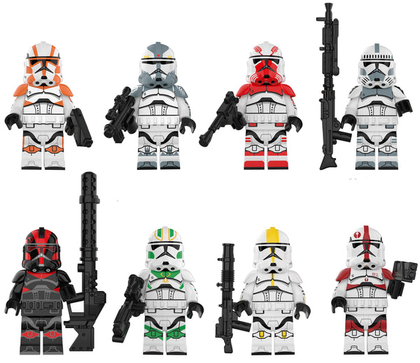 Star Wars Set of 8 Lego Minifigures - Style 16