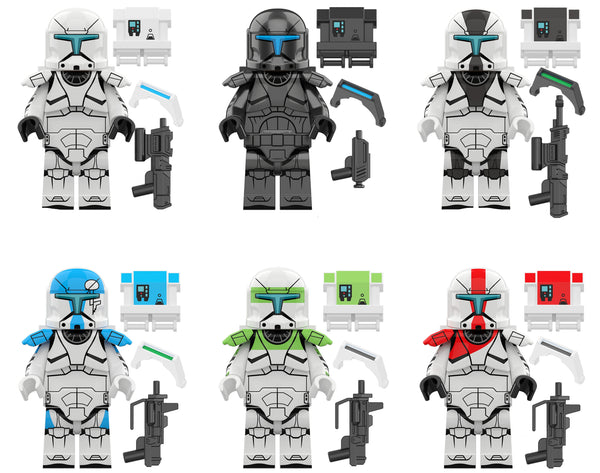 Star Wars Set of 6 Lego Minifigures - Style 13