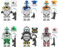 Star Wars Set of 6 Lego Minifigures - Style 12