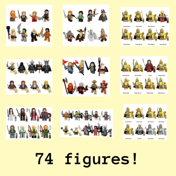 Lord of the Rings Lego Minifigures - Bundle 6