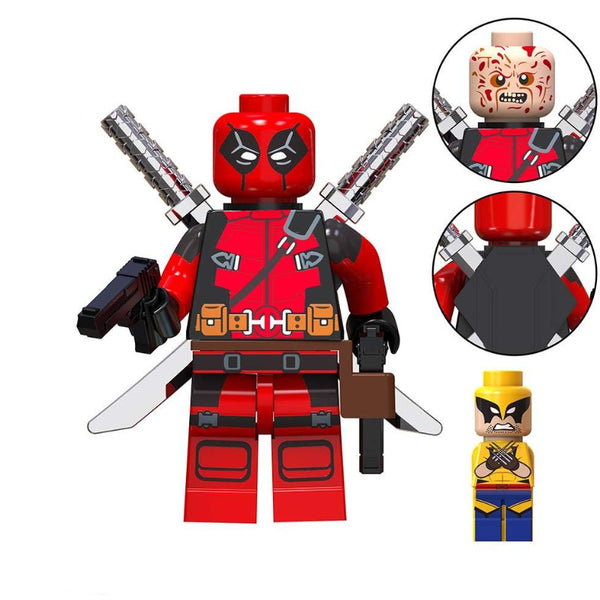 Marvel Deadpool Lego Minifigure - Figure 15 - Deadpool (4th edition)