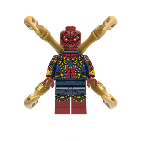 Marvel Spiderman Lego Minifigure - Figure 116 - Spiderman - Marvel Iron Spider (kill mode)