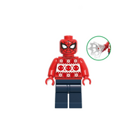 Marvel Spiderman Lego Minifigure - Figure 68 - Spiderman (sweater edition)