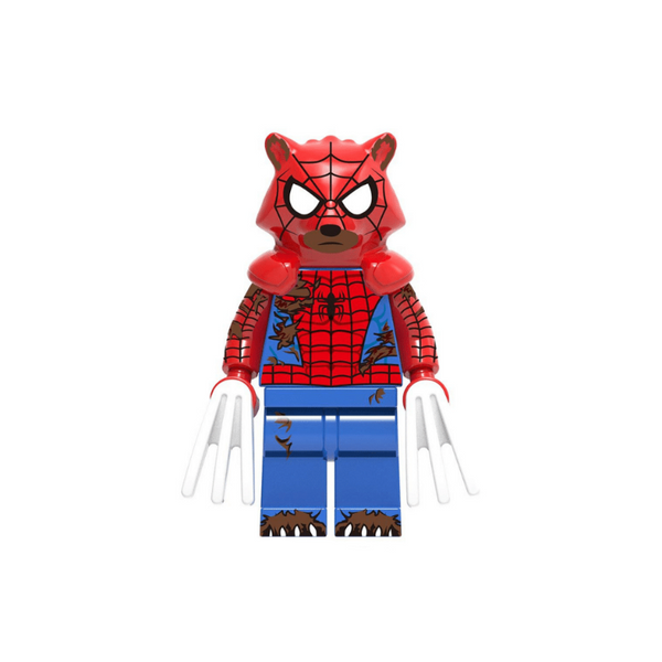 Marvel Spiderman Lego Minifigure - Figure 55 - Spiderman (werewolf edition)