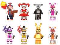 Five Nights at Freddy's Set of 8 Lego Minifigures - Style 2
