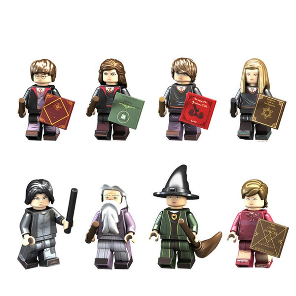 Harry Potter Set of 8 Lego Minifigures - Style 14
