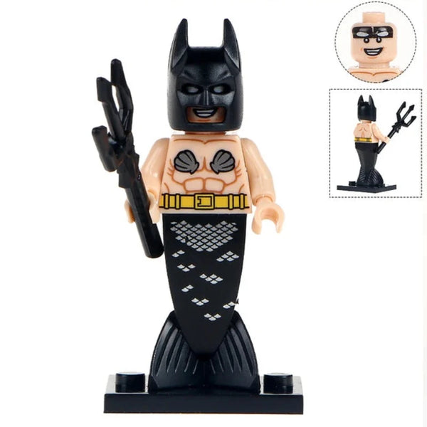Batman Lego Minifigure - Figure 68 - Batman (Mermaid edition)