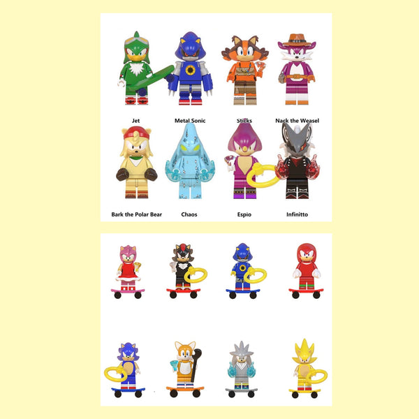 Sonic the Hedgehog Lego Minifigures - Bundle 1