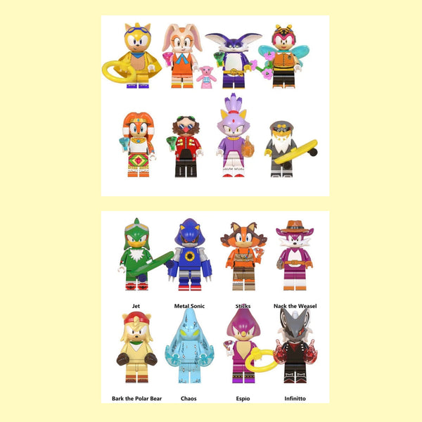 Sonic the Hedgehog Lego Minifigures - Bundle 3