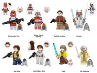 Star Wars Set of 8 Lego Minifigures - Style 22