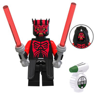 Star Wars Lego Minifigure - Figure 148 - Darth Maul (exclusive)