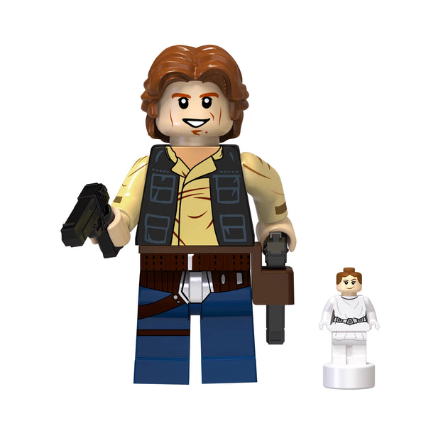 Star Wars Lego Minifigure - Figure 140 - Han Solo (mini leia)