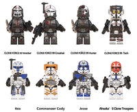 Star Wars Set of 8 Lego Minifigures - Style 7