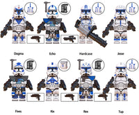 Star Wars Set of 8 Lego Minifigures - Style 5