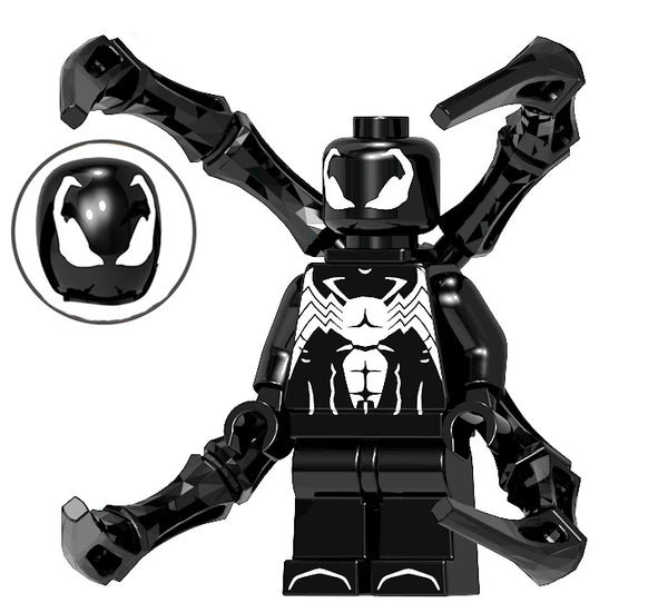 Marvel Spiderman Lego Minifigure - Figure 14 - Venom (2nd Edition)