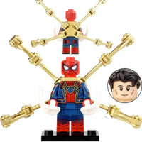 Marvel Spiderman Lego Minifigure - Figure 77 - Spiderman - Iron edition
