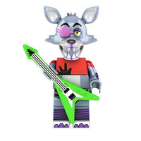 Five Nights at Freddy's Lego Minifigure - Figure 37 - Foxy Spincraft (silver edition)