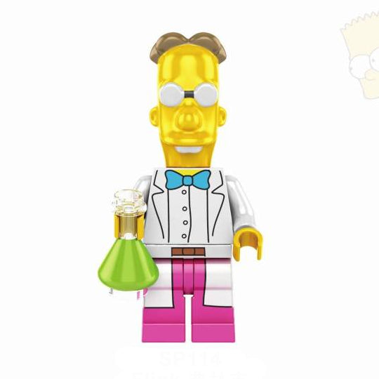 Simpsons Lego Minifigure - Figure 5 - Professor Frink