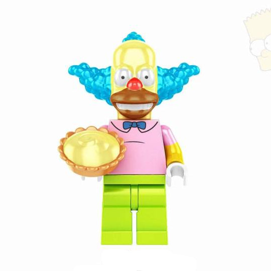 Simpsons Lego Minifigure - Figure 7 - Krusty the Clown