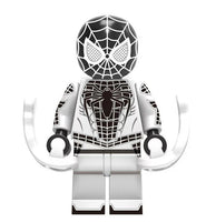 Marvel Spiderman Lego Minifigure - Figure 2 - Black and White Edition