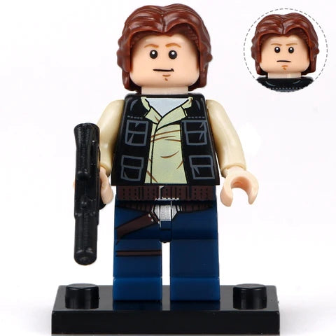 Star Wars Lego Minifigure - Figure 2 - Han Solo