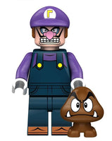 Super Mario Lego Minifigure - Figure 6 - Waluigi