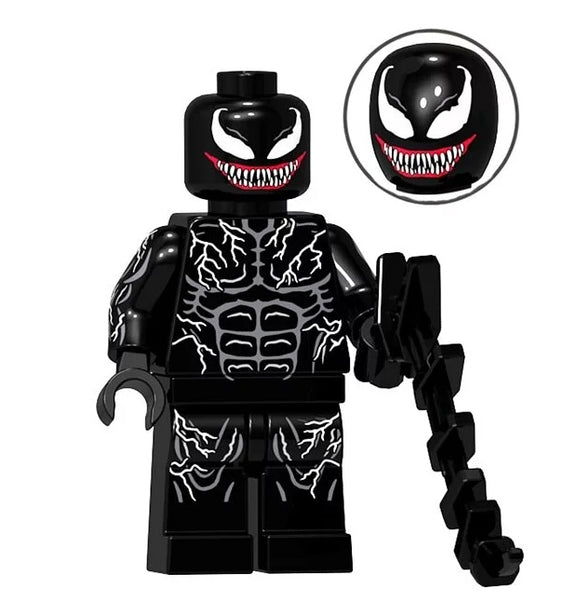 Marvel Spiderman Lego Minifigure - Figure 9 - Venom