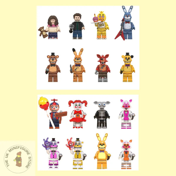 Five Nights At Freddy’s Minifigures - Bundle 1 Lego