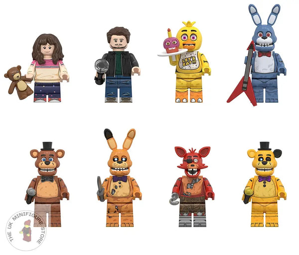 Five Nights At Freddy’s Set Of 8 Minifigures - Style 1