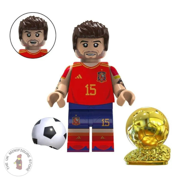 Football Minifigure - Figure 38 Sergio Ramos (Spain Edition) Lego