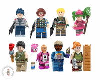 Fortnite Set Of 8 Minifigures - Style 9 Lego