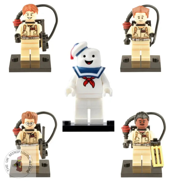 Ghostbusters Set Of 5 Minifigures - Style 1 Lego