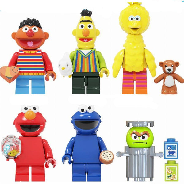 The Muppets set of 6 Lego Minifigures - Style 1