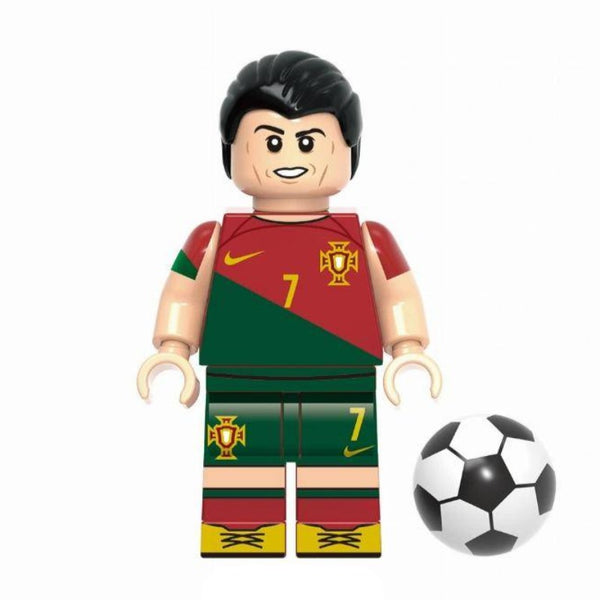 Football Lego Minifigure - Figure 42 - Cristiano Ronaldo (Portugal edition)