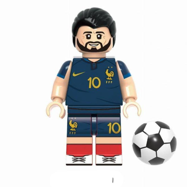 Football Lego Minifigure - Figure 43 - Benzema (limited edition)