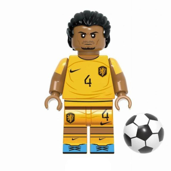 Football Lego Minifigure - Figure 50 - Virgil Van Dijk