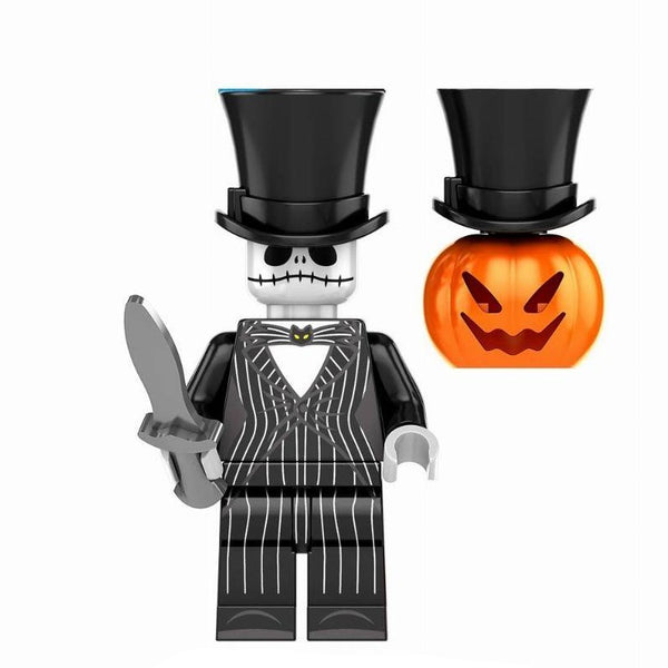 Horror Lego Minifigure - Figure 13 - Jack Skellington (nightmare before christmas edition)