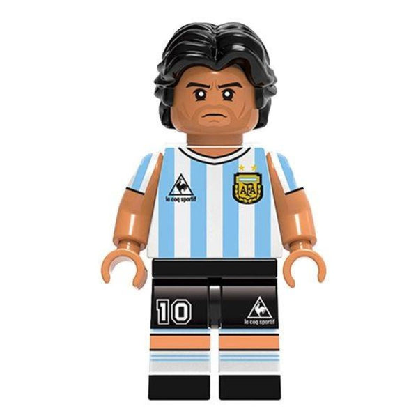 Football Lego Minifigure - Figure 5 - Diego Maradone (argentina edition)